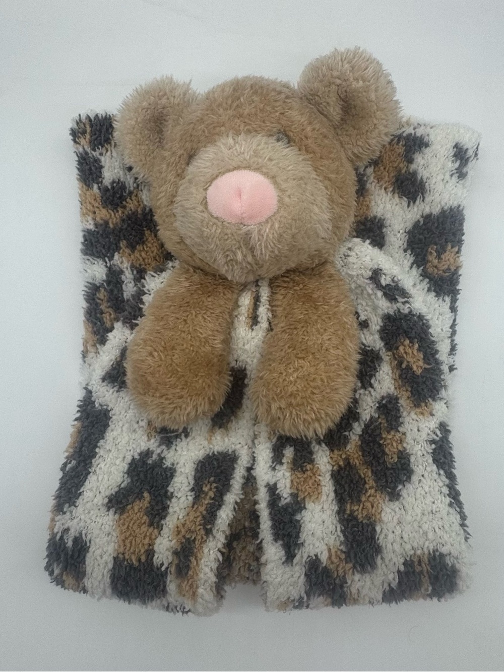 Mud Pie Teddy Bear Plush Security Blanket